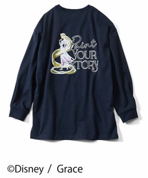 IEDIT 「Disneyプリンセス」 コットンカットソーロングTシャツ