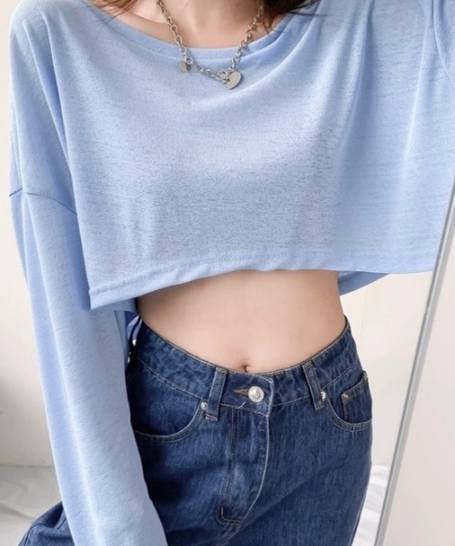トップス goopimade acryps long T shirts goopimade acryps long T shirts