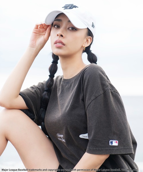 MLB】オーバルロゴビックTシャツ BACK TO THE FIELD│SPIRALGIRL