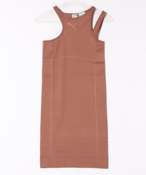 PUMA(プーマ)の「PUMA プーマ W DARE TO MUTED MOTION DRESS ワンピース 627877 82B.MUSHROOM(ワンピース・レディース・ブラウン・MEDIUM/SMALL/LARGE)」の1枚目の写真