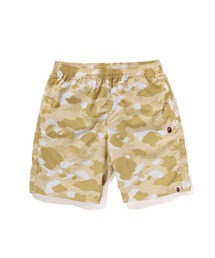 COLOR CAMO APE HEAD ONE POINT BEACH SHORTS