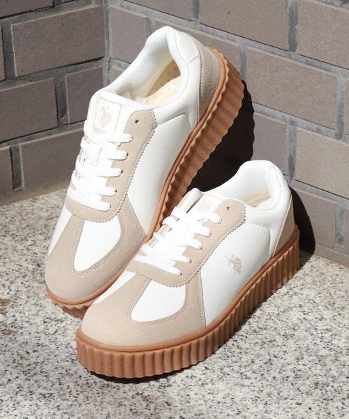 セール】【U.S. POLO ASSN./ユーエスポロアッスン】厚底ボリューム