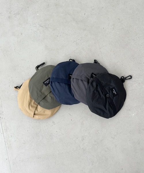 CLEA(クレア)の「UVカット/撥水パッカブルサファリハット(ハット・レディース・ブラック/カーキ/ネイビー/ベージュ/チャコールグレー・FREE)」の9枚目の写真