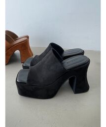 EMODA | フレアヒールカバーサンダル(サンダル)