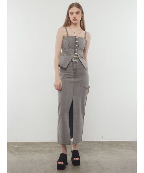 EMODA（エモダ）の「フレアヒールカバーサンダル（サンダル・レディース・キャメル/ブラック・SMALL/MEDIUM/LARGE）」の9枚目の写真