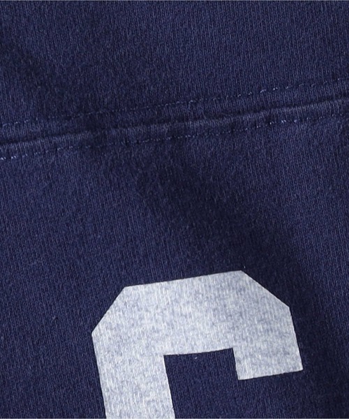 Right-on（ライトオン）の「【Hollywood athletic co】フットボール７分Ｔシャツ（Tシャツ/カットソー・メンズ・ホワイト/ネイビー・S/XL/L/M）」の10枚目の写真