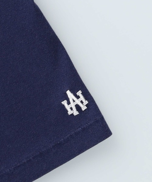 Right-on（ライトオン）の「【Hollywood athletic co】フットボール７分Ｔシャツ（Tシャツ/カットソー・メンズ・ホワイト/ネイビー・S/XL/L/M）」の11枚目の写真