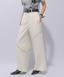 HARE | ジップカットアウトワイドパンツ(HARE)(その他パンツ)