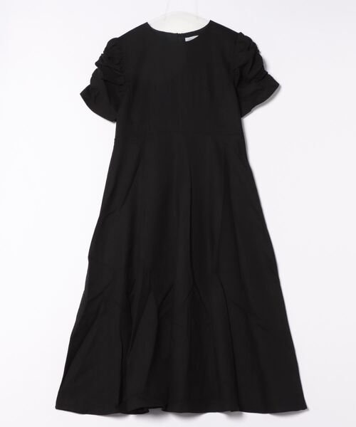 Jayro（ジャイロ）の「綿麻袖デザインワンピース（ワンピース・レディース・ベージュ/ダークブラウン/ブラック・FREE）」の7枚目の写真