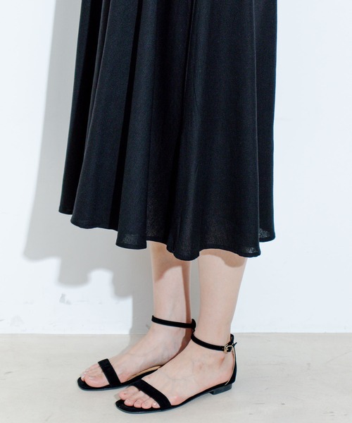 Jayro（ジャイロ）の「綿麻袖デザインワンピース（ワンピース・レディース・ベージュ/ダークブラウン/ブラック・FREE）」の13枚目の写真