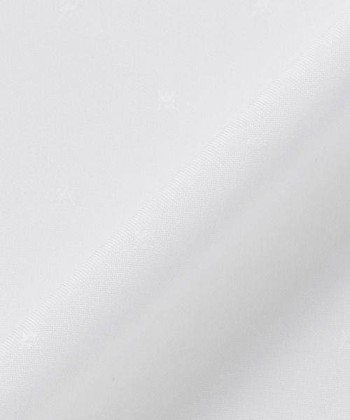 TOKYO SHIRTS(トウキョウシャツ)の「【吸水速乾】【COFREX】ピンタックフリル 五分袖ブラウス レディースシャツ(シャツ/ブラウス・レディース・ホワイト・LL/L/M/S)」の6枚目の写真