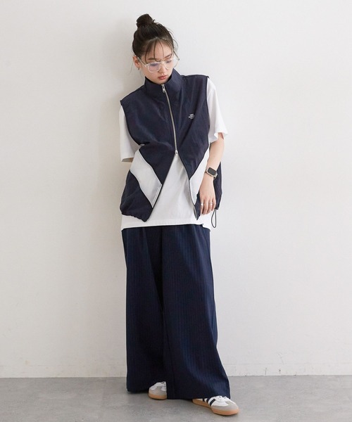 RAGEBLUE（レイジブルー）の「切替シアーナイロンベスト（ベスト・レディース・ピンク/グレー/ネイビー・FREE）」の14枚目の写真