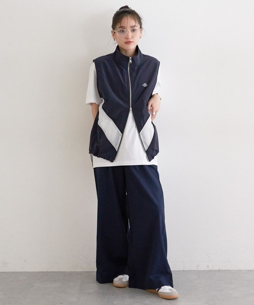 RAGEBLUE（レイジブルー）の「切替シアーナイロンベスト（ベスト・レディース・ピンク/グレー/ネイビー・FREE）」の16枚目の写真