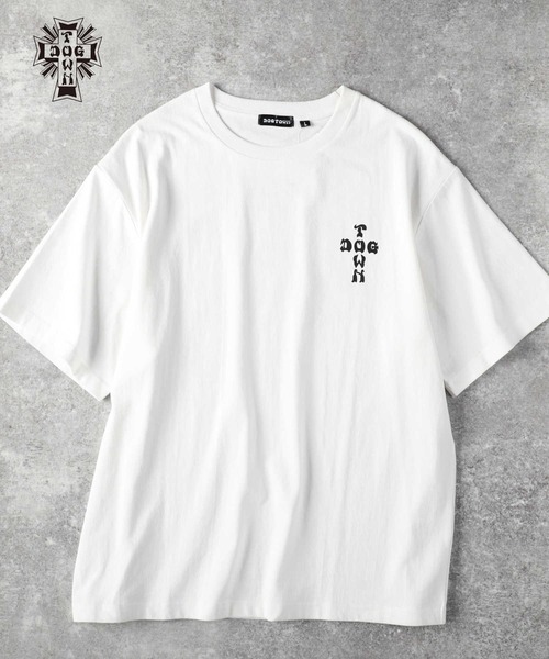Right-on(ライトオン)の「【DOG TOWN】プリントTシャツ(Tシャツ/カットソー・メンズ・ホワイト/ブラック・M/L/XL)」の7枚目の写真
