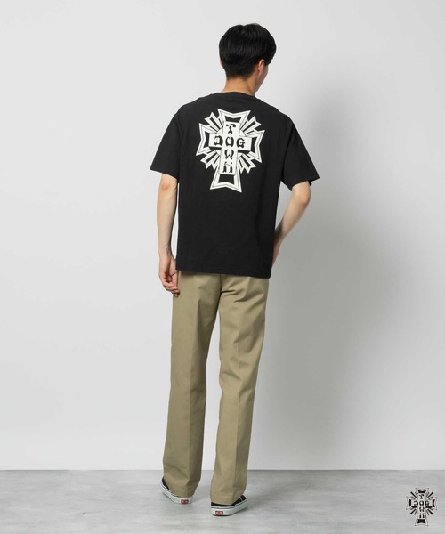 Right-on(ライトオン)の「【DOG TOWN】プリントTシャツ(Tシャツ/カットソー・メンズ・ホワイト/ブラック・M/L/XL)」の13枚目の写真