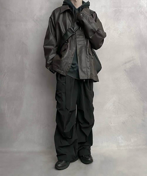 SERACE】Loose silhouette vintage like blouson / ルーズ