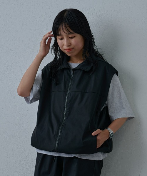 COLONY 2139（コロニートゥーワンスリーナイン）の「ストレッチスケーターベスト（ベスト・メンズ・ブラック・LARGE/MEDIUM）」の5枚目の写真