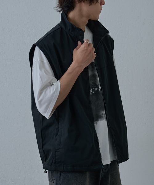 COLONY 2139（コロニートゥーワンスリーナイン）の「ストレッチスケーターベスト（ベスト・メンズ・ブラック・LARGE/MEDIUM）」の12枚目の写真