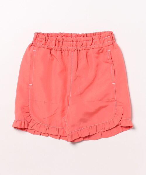 HAKKA KIDS（ハッカキッズ）の「[水着･スイム]水陸両用フリルショートパンツ（その他パンツ・キッズ・サックスブルー/ピンク・S/M）」の2枚目の写真