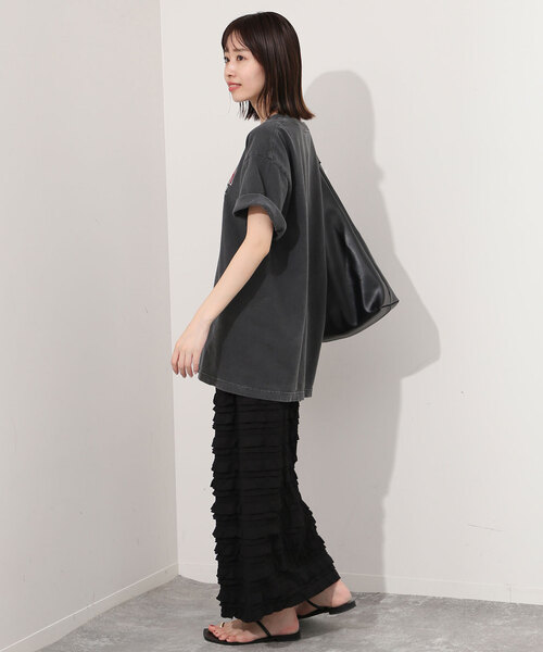 SLOBE IENAフリルカットソータイトスカート SLOBE IENA（スローブイエナ）の「フリルカットソータイトスカート