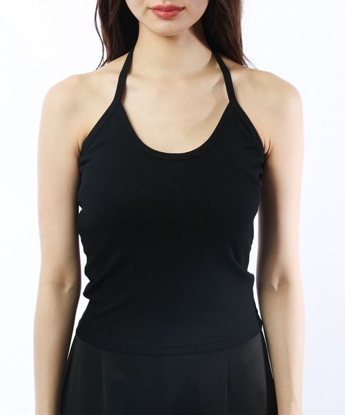 SPIRALGIRL(スパイラルガール)の「レースアップホルターネックアンサンブル(アンサンブル・レディース・ブラック系/ピンク系・FREE)」の22枚目の写真