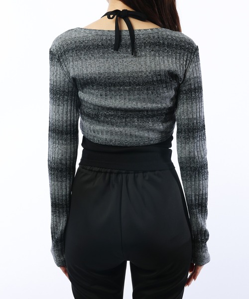 SPIRALGIRL(スパイラルガール)の「レースアップホルターネックアンサンブル(アンサンブル・レディース・ブラック系/ピンク系・FREE)」の18枚目の写真