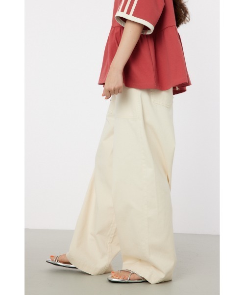 RODEO CROWNS WIDE BOWL（ロデオクラウンズワイドボウル）の「バックレースアップパンツ（その他パンツ・レディース・アイボリー/カーキ/ブルー・SMALL/MEDIUM）」の22枚目の写真