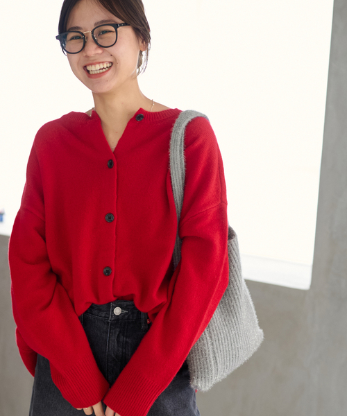 JOURNAL STANDARD relume（ジャーナルスタンダード　レリューム）の「RELUME kirakira Knit BAG（クラッチバッグ・レディース・ブラウン/サックスブルー/チャコールグレー・FREE）」の18枚目の写真