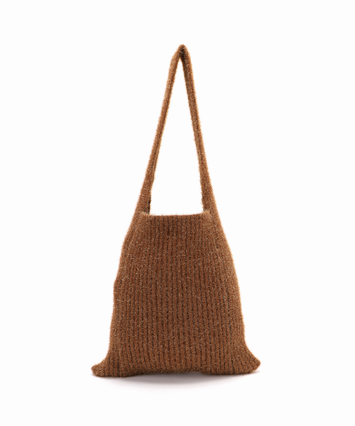 JOURNAL STANDARD relume（ジャーナルスタンダード　レリューム）の「RELUME kirakira Knit BAG（クラッチバッグ・レディース・ブラウン/サックスブルー/チャコールグレー・FREE）」の16枚目の写真