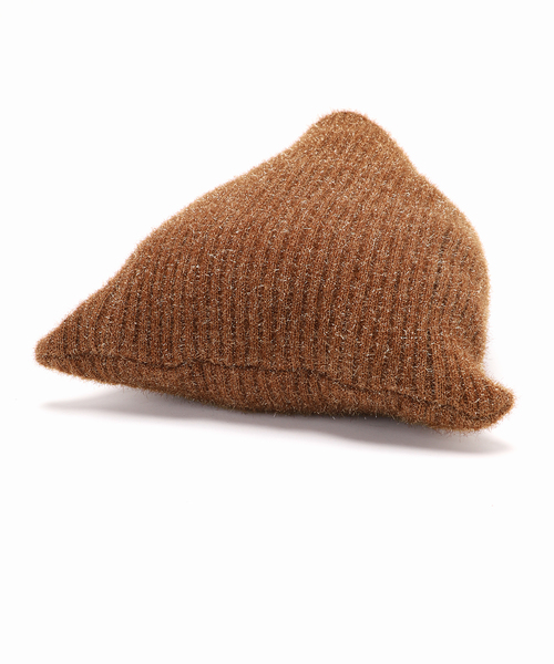 JOURNAL STANDARD relume（ジャーナルスタンダード　レリューム）の「RELUME kirakira Knit BAG（クラッチバッグ・レディース・ブラウン/サックスブルー/チャコールグレー・FREE）」の4枚目の写真