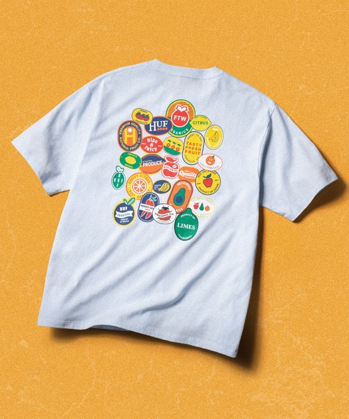 FRUITSTAND TEE / HUF ハフ 半袖 プリント Tシャツ(Tシャツ/カットソー)|HUF(ハフ)