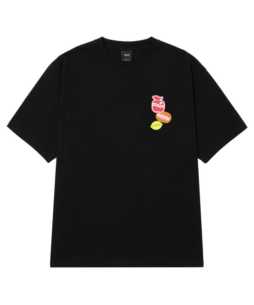 HUF（ハフ）の「FRUITSTAND TEE  / HUF ハフ 半袖 プリント Tシャツ（Tシャツ/カットソー・メンズ・ブラック/サックスブルー/ホワイト・SMALL/MEDIUM/LARGE/X-LARGE/XX-LARGE）」の12枚目の写真