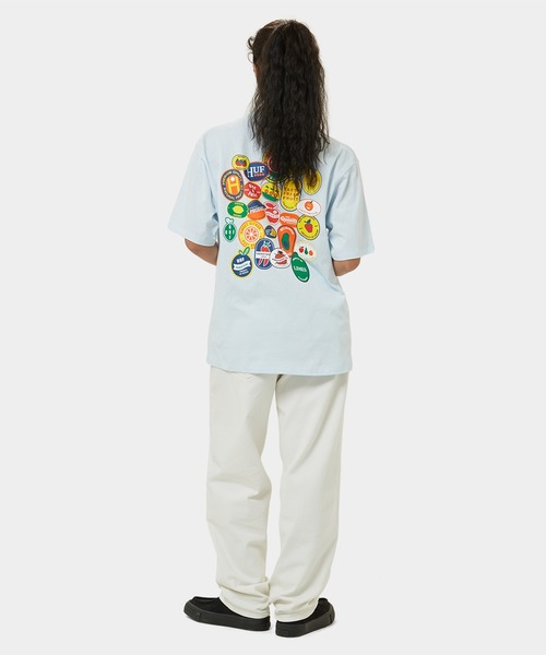 HUF（ハフ）の「FRUITSTAND TEE  / HUF ハフ 半袖 プリント Tシャツ（Tシャツ/カットソー・メンズ・ブラック/サックスブルー/ホワイト・SMALL/MEDIUM/LARGE/X-LARGE/XX-LARGE）」の20枚目の写真