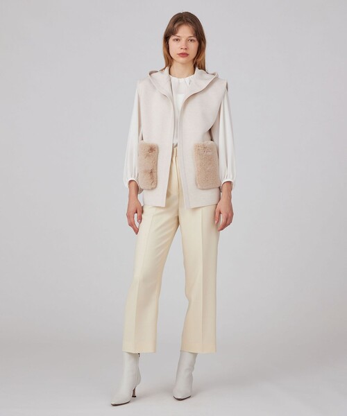 BALLSEY（ボールジィ）の「ウールポリエステルミラノリブ