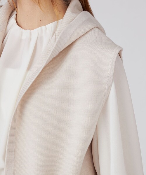 完売品 ballsey ウールポリエステルミラノリブ フーディジレ BALLSEY（ボールジィ）の「ウールポリエステルミラノリブ フーディジレ