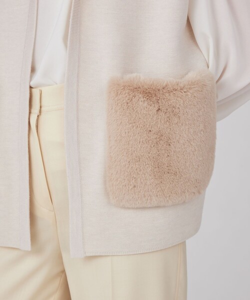 BALLSEY（ボールジィ）の「ウールポリエステルミラノリブ フーディジレ