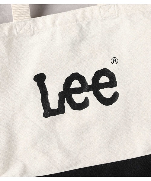 Lee(リー)の「Lee(リー)キャンバス2WAYショルダーバッグ(ショルダーバッグ・レディース・キナリ/ブラック×ホワイト/ブラック・フリー)」の6枚目の写真
