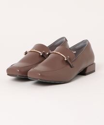 la farfa SHOES（ラ・ファーファ シューズ）の「la farfa shoes スクエア ビットローファー（ローファー）」