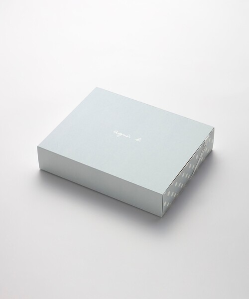 agnes b.（アニエスベー）の「WEB限定 GIFT BOX SET ベビーギフトボックス 3点セット（その他ベビー用品・キッズ・グレー系その他・FREE）」の2枚目の写真