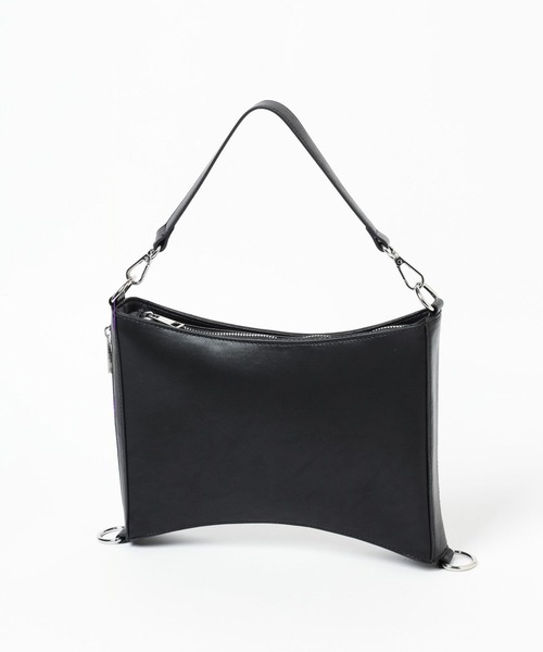 HARE（ハレ）の「ZIP2WAYショルダーBAG(HARE)（ショルダーバッグ・メンズ・ブラック/ブラック系その他・FREE）」の3枚目の写真