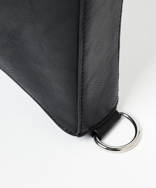 HARE（ハレ）の「ZIP2WAYショルダーBAG(HARE)（ショルダーバッグ・メンズ・ブラック/ブラック系その他・FREE）」の15枚目の写真