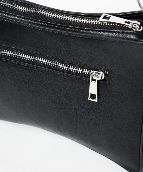 HARE（ハレ）の「ZIP2WAYショルダーBAG(HARE)（ショルダーバッグ・メンズ・ブラック/ブラック系その他・FREE）」の18枚目の写真