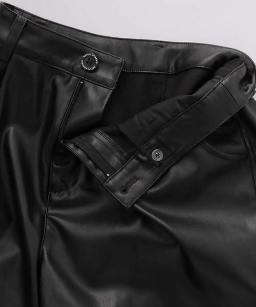 repipi armario（レピピ アルマリオ）の「フェイクレザーショートパンツ（その他パンツ・キッズ・ブラック/ブラウン・SMALL/MEDIUM/LARGE）」の14枚目の写真