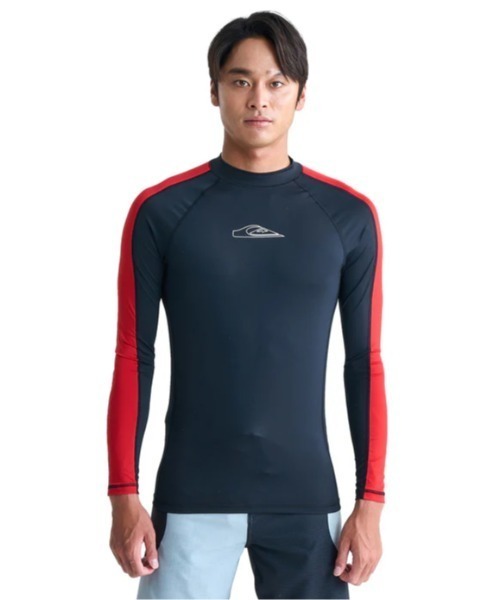 【セール】GRIFF UPF50 LS/クイックシルバー長袖ラッシュガード(水着)（ラッシュガード）｜Quiksilver（クイックシルバー）