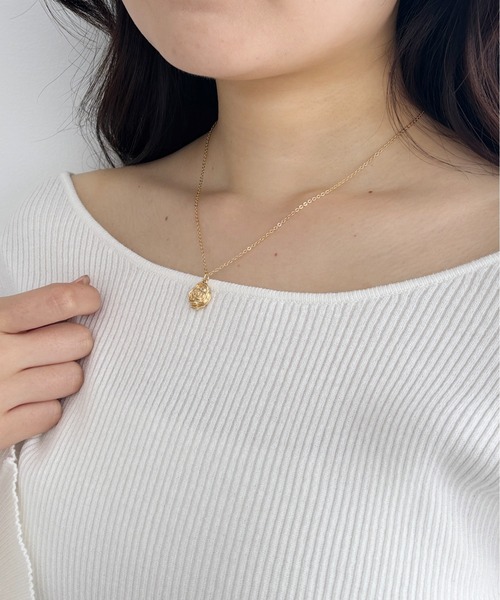 Heather（ヘザー）の「ローズモチーフネックレス　142026（ネックレス・レディース・シルバー/ゴールド・ONE SIZE）」の8枚目の写真