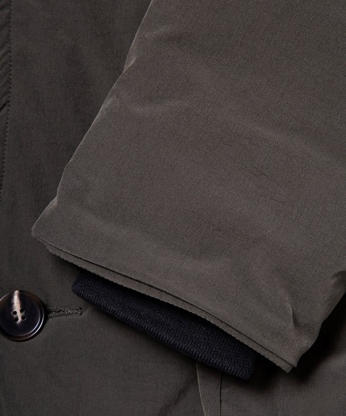 430(フォーサーティ)の「mj10166-HUNT DOWN JACKET ダウンジャケット(ダウンジャケット/コート・メンズ・ブラック/ダークネイビー/カーキ・0/1/2/3)」の16枚目の写真