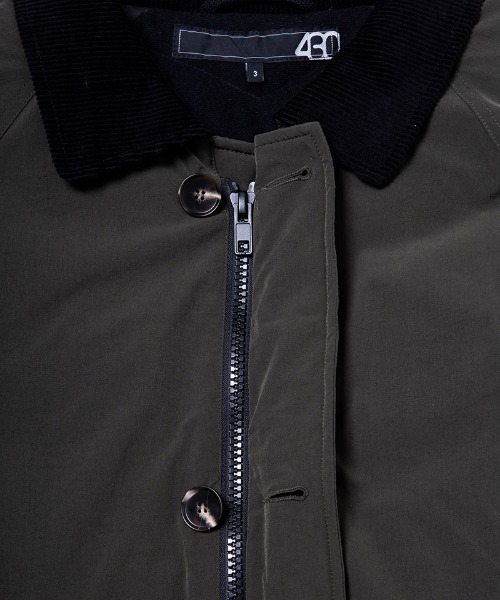 430(フォーサーティ)の「mj10166-HUNT DOWN JACKET ダウンジャケット(ダウンジャケット/コート・メンズ・ブラック/ダークネイビー/カーキ・0/1/2/3)」の18枚目の写真