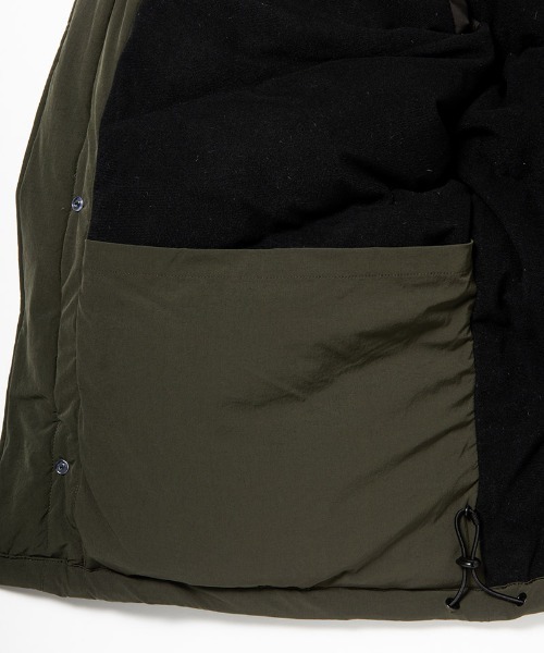 430(フォーサーティ)の「mj10166-HUNT DOWN JACKET ダウンジャケット(ダウンジャケット/コート・メンズ・ブラック/ダークネイビー/カーキ・0/1/2/3)」の19枚目の写真