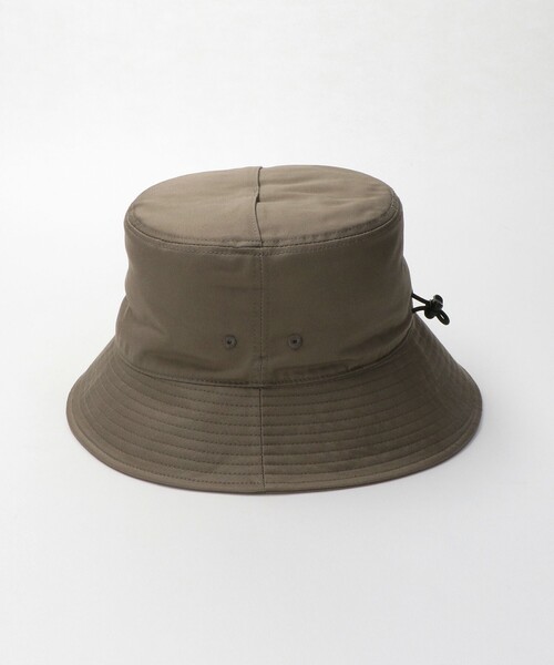 BEAUTY&YOUTH UNITED ARROWS（ビューティーアンドユースユナイテッドアローズ）の「ユーティリティ ロング バケット ハット -UV CARE・接触冷感-（ハット・メンズ・ブラック/オリーブ・FREE）」の8枚目の写真