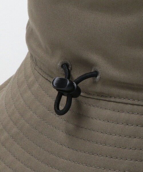 BEAUTY&YOUTH UNITED ARROWS（ビューティーアンドユースユナイテッドアローズ）の「ユーティリティ ロング バケット ハット -UV CARE・接触冷感-（ハット・メンズ・ブラック/オリーブ・FREE）」の3枚目の写真